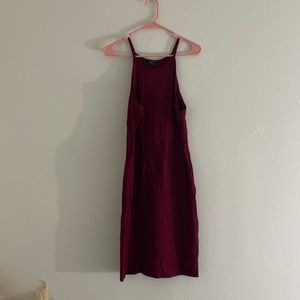 🔥GENTLY USED 🔥 Maroon Bodycon Mini Dress
